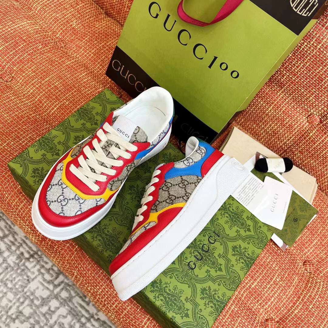 (1:1 replica) Gucci Unisex GG Sneaker