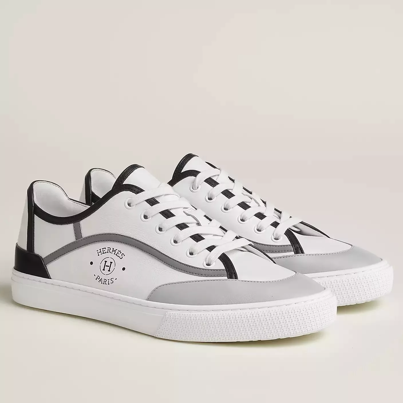 (1:1 replica) Hermes Men s Get Sneakers in Multicolour Calfskin HM027