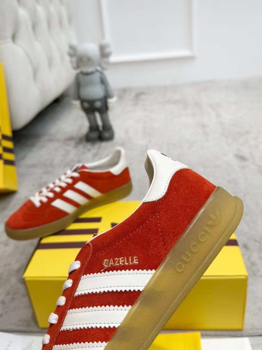 (1:1 replica) Gucci X Adidas Sneaker Unisex Shoes