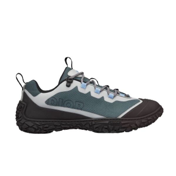 (1:1 replica) DIORIZON HIKING SHOE GREEN-GREY TECHNICAL MESH AND BLACK RUBBER DO085