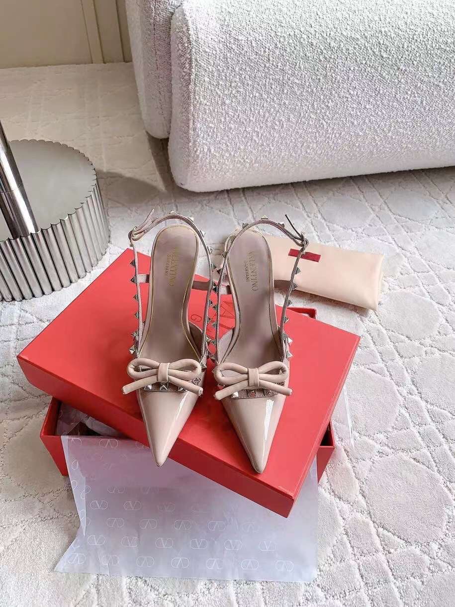 (1:1 replica) Valentino Heel Women s Pumps Shoes 10cm