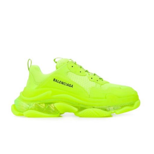 (1:1 replica) BALENCIAGA TRIPLE S CLEAR SOLE IN GREEN BLA018