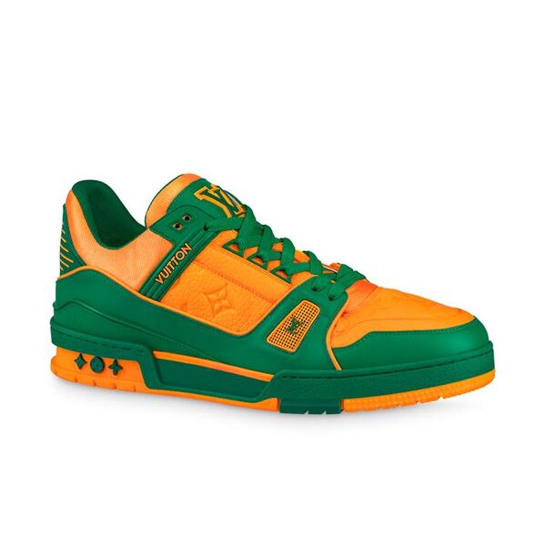 (1:1 replica) LOUIS VUITTON TRAINER VIRGIL ABLOH SNEAKERS IN GREEN LVS049
