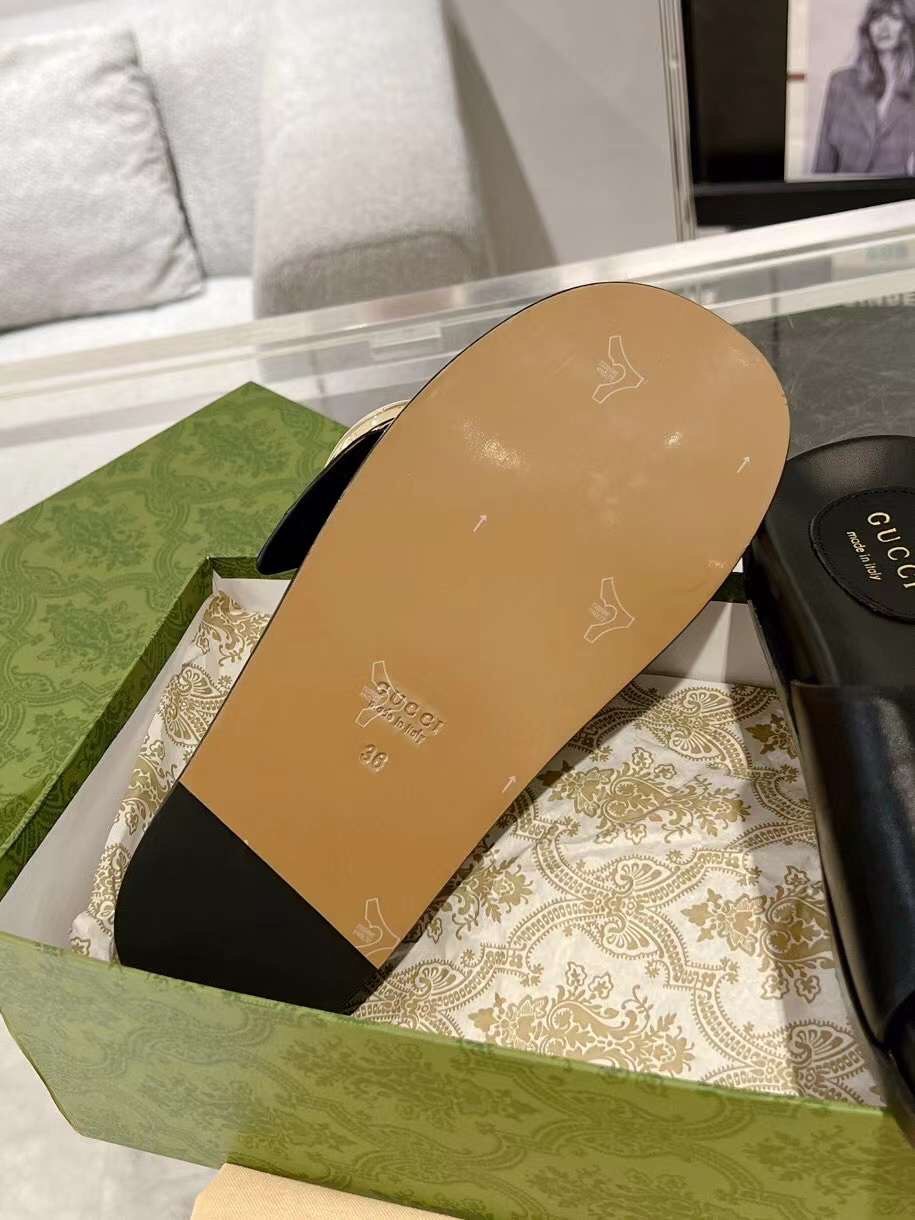 (1:1 replica) Gucci Marina Chain Slide Sandals