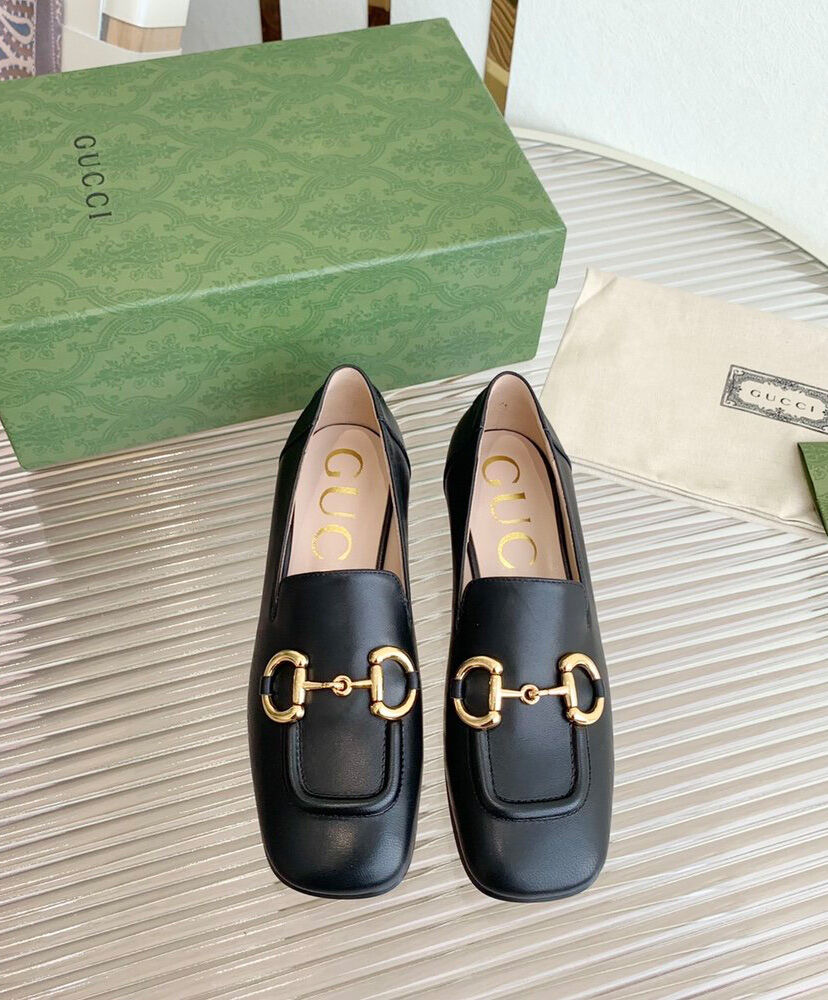 (1:1 replica) Gucci Women s Loafer With Horsebit