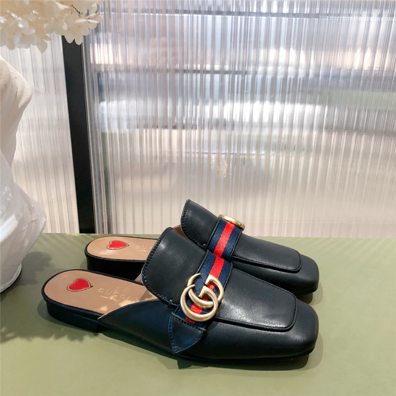 (1:1 replica) Gucci Gg Flat Slippers