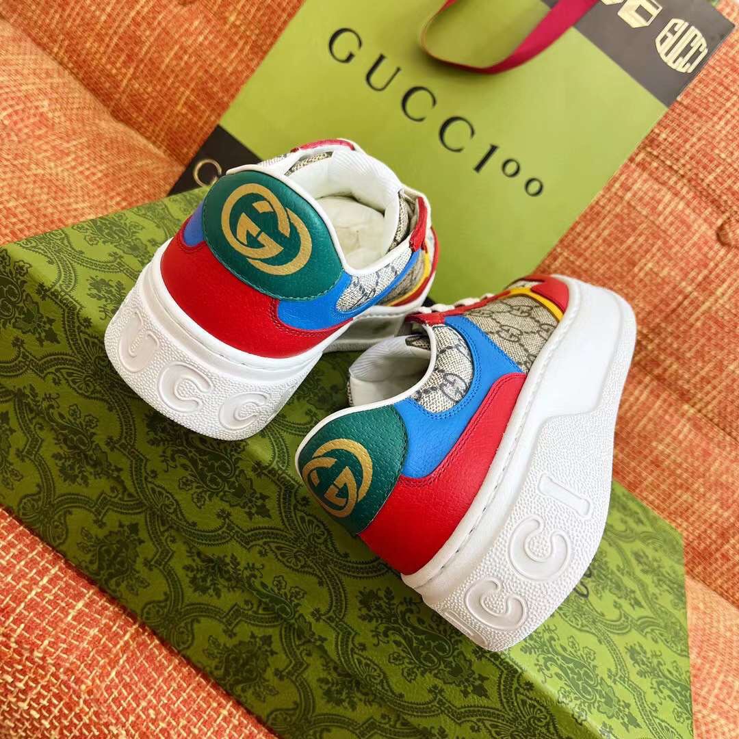 (1:1 replica) Gucci Unisex GG Sneaker