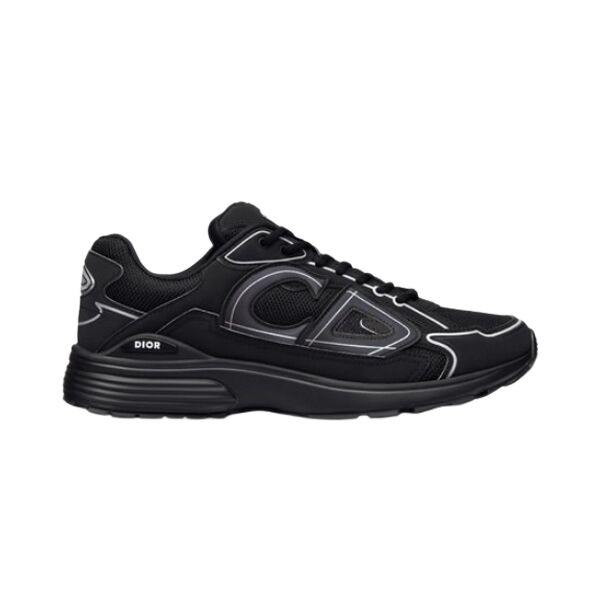 (1:1 replica) DIOR B30 SNEAKER BLACK MESH AND TECHNICAL FABRIC DO074