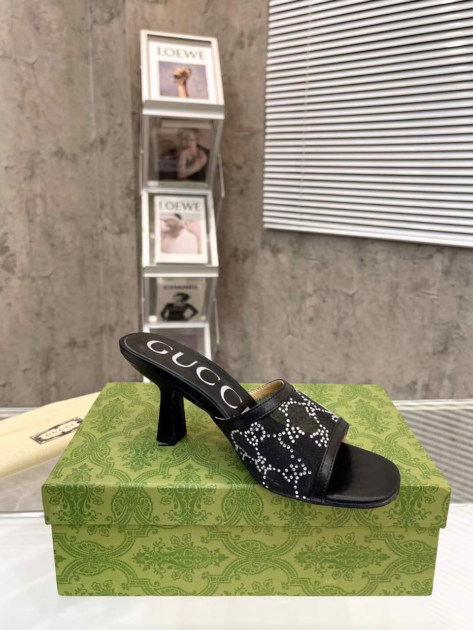 (1:1 replica) Gucci GG Sandal Women s 2023