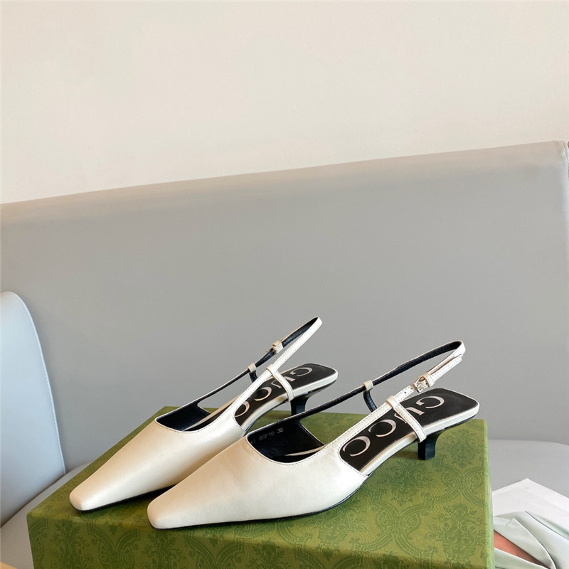 (1:1 replica) Gucci Heel Sandals