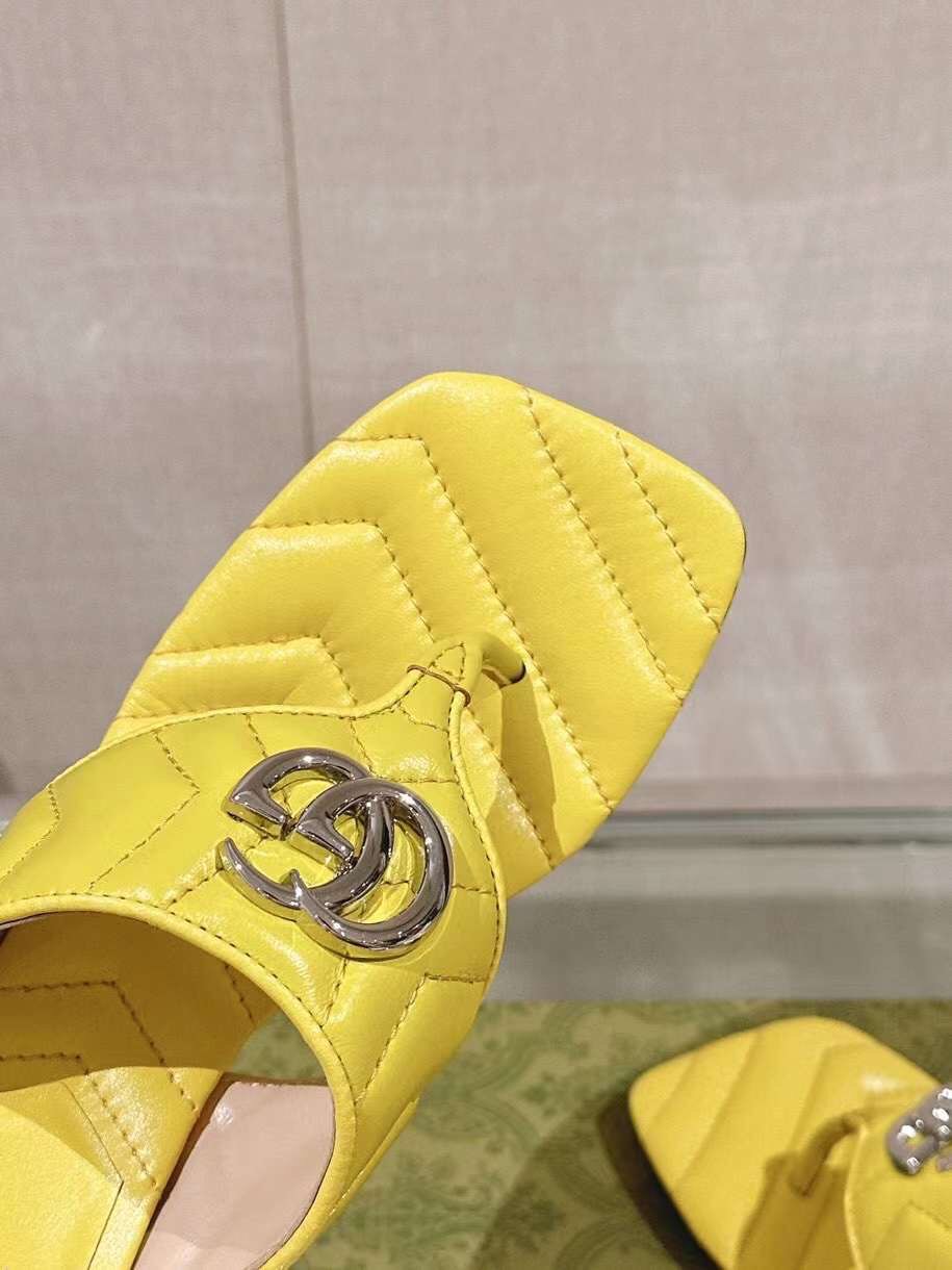 (1:1 replica) Gucci GG Marmont Women s Sandal 5.5cm