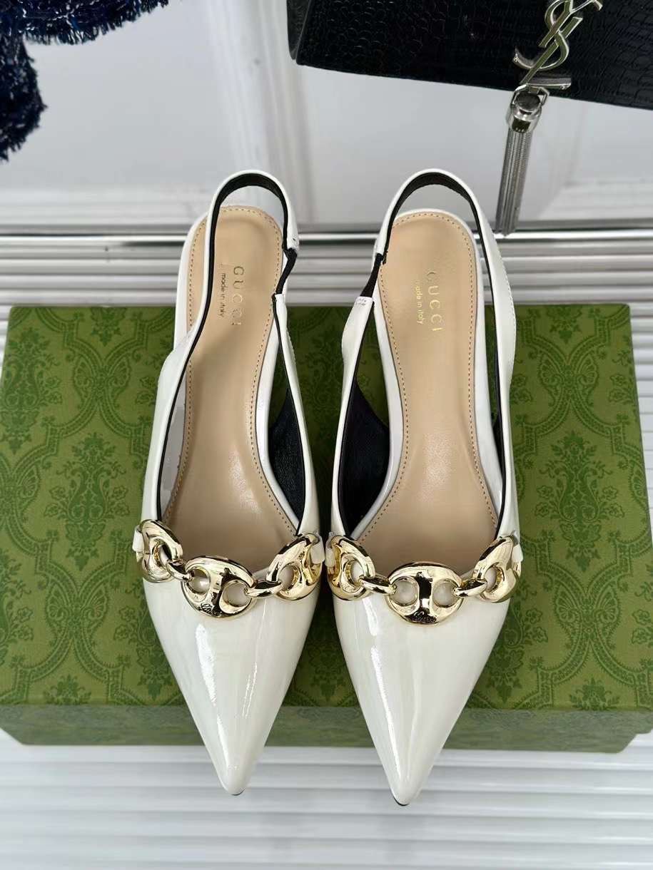 (1:1 replica) Gucci Slingback Women s Shoes New Arrivals