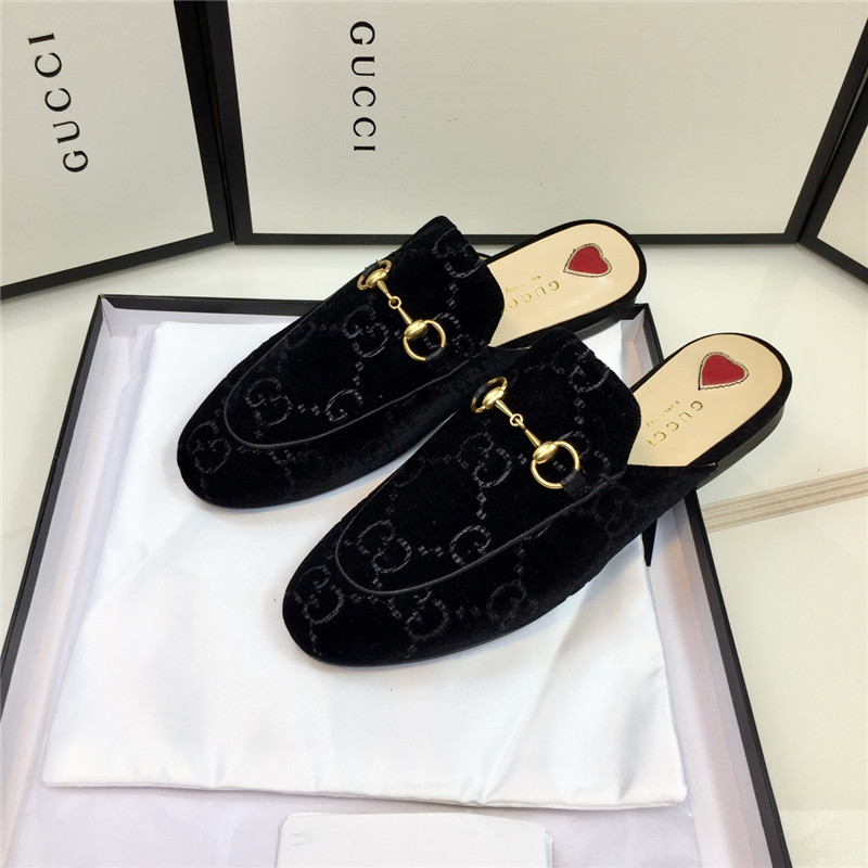 (1:1 replica) Gucci Mules Gg Slippers