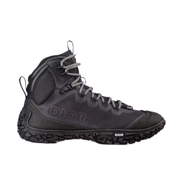 (1:1 replica) DIORIZON HIKING BOOT BLACK TECHNICAL MESH AND RUBBER DO089