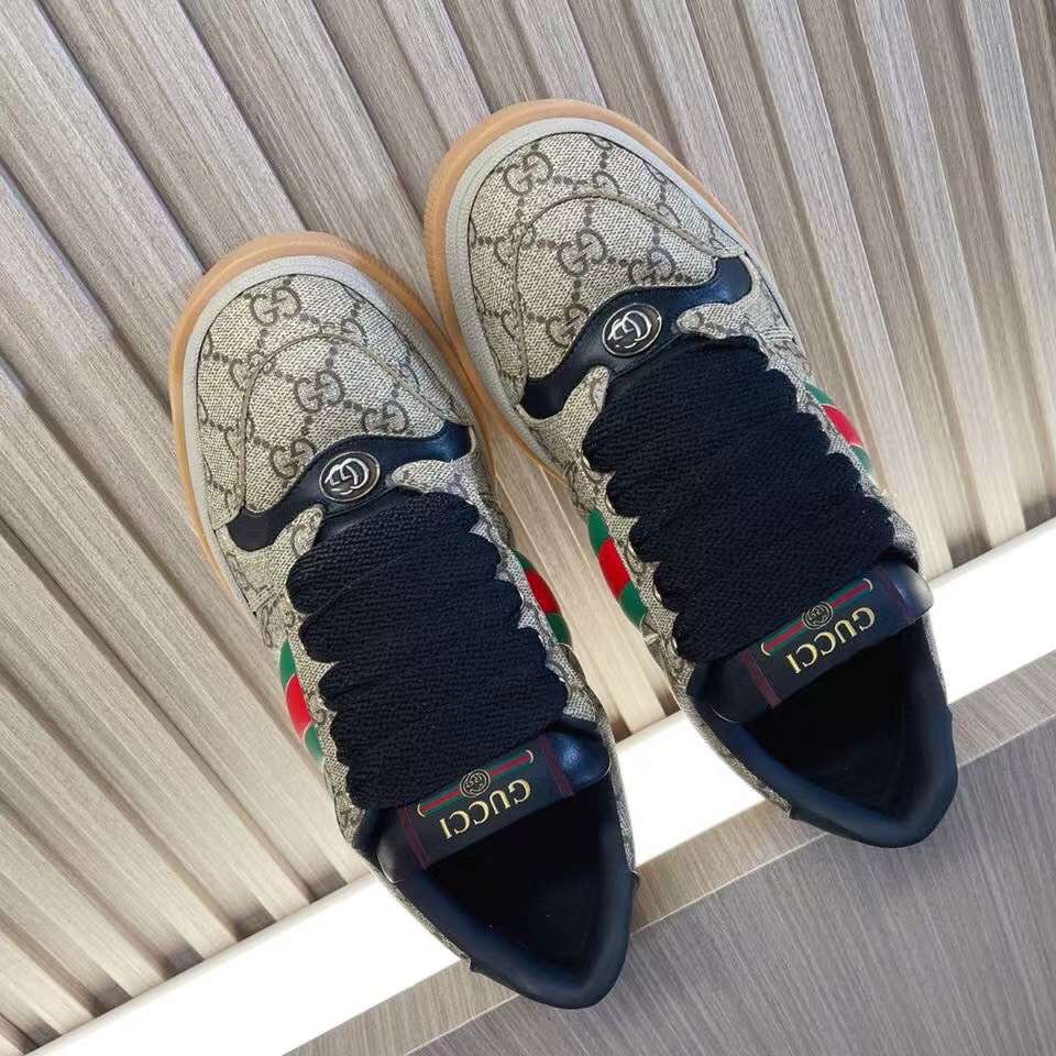 (1:1 replica) Gucci GG Sneaker TPU Unisex Shoes