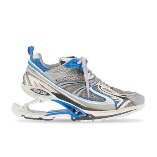 (1:1 replica) BALENCIAGA X-PANDER SNEAKER IN BLUE/SILVER BLA044