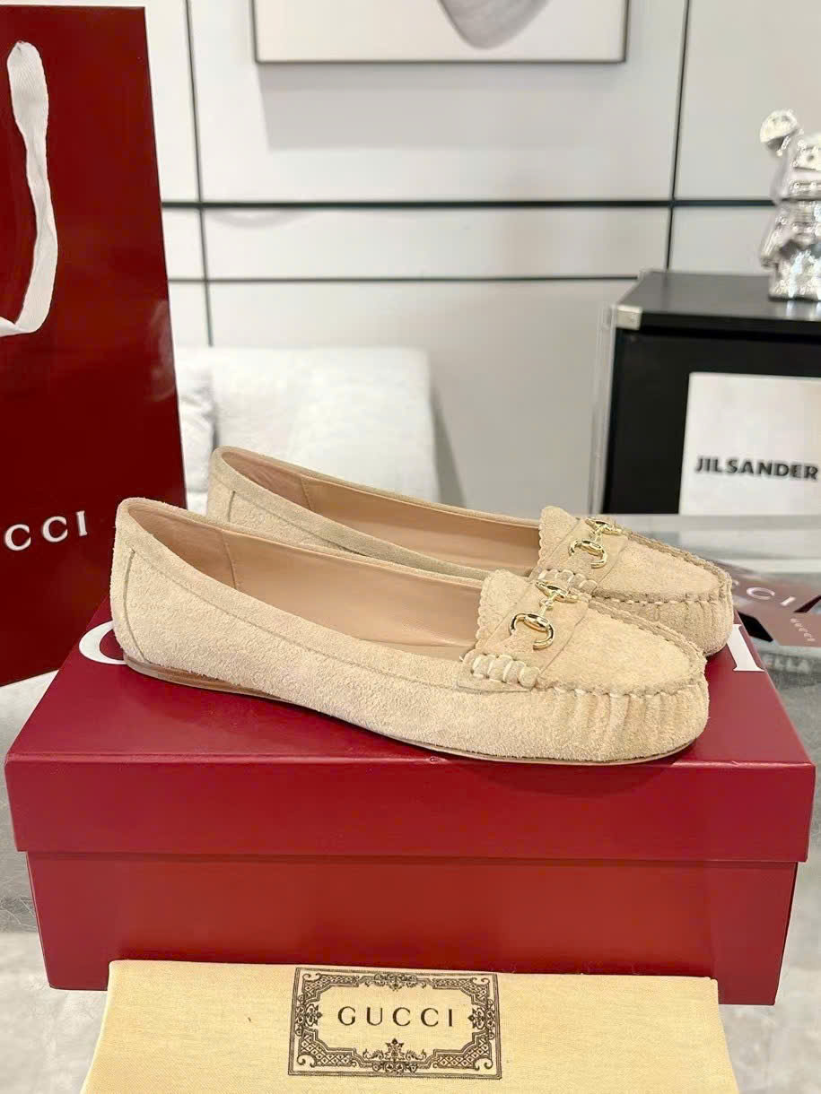 (1:1 replica) Gucci Horsebit Monogram Platform Loafers Shoes