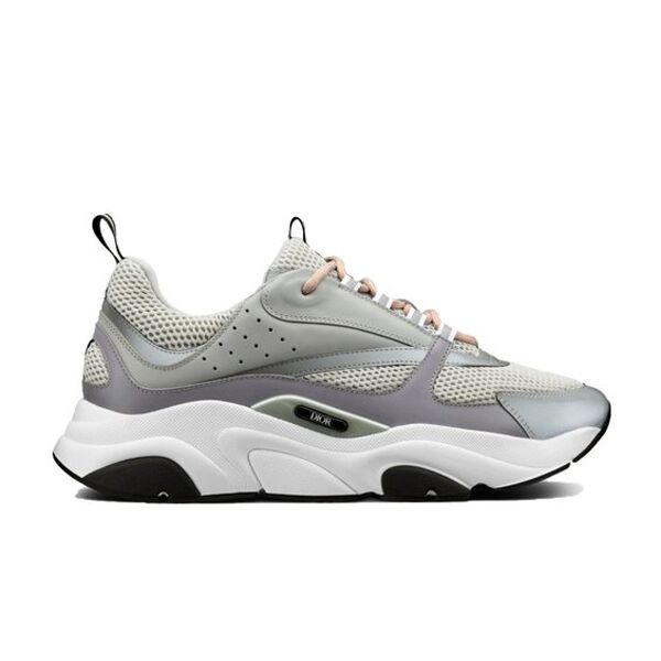 (1:1 replica) DIOR B22 SNEAKERS IN GREY AND WHITE DO005