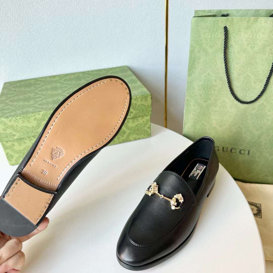 (1:1 replica) Gucci Horsebit Loafer Women’s Shoes