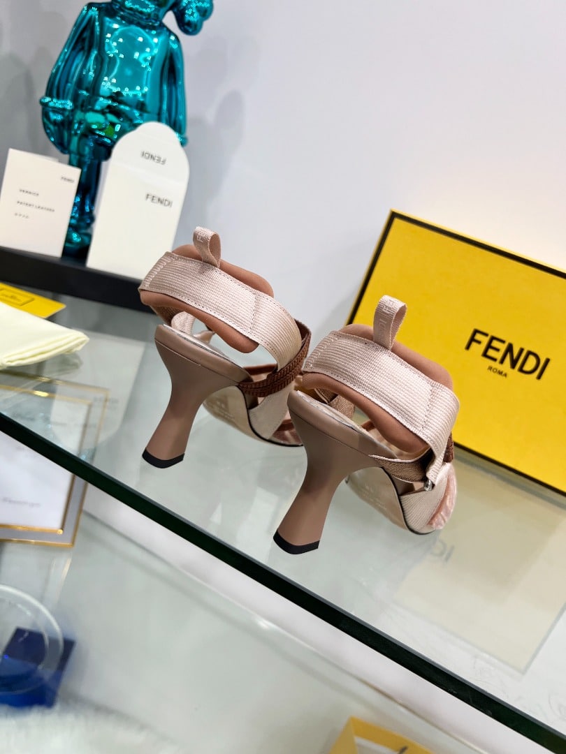 (1:1 replica) Fendi Colibri Micromesh Brown For Women FF