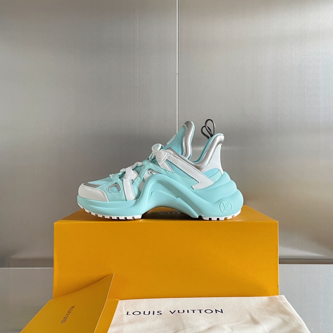 (1:1 replica) Louis Vuitton Women s LV Archlight Sneaker Blue For Women LV