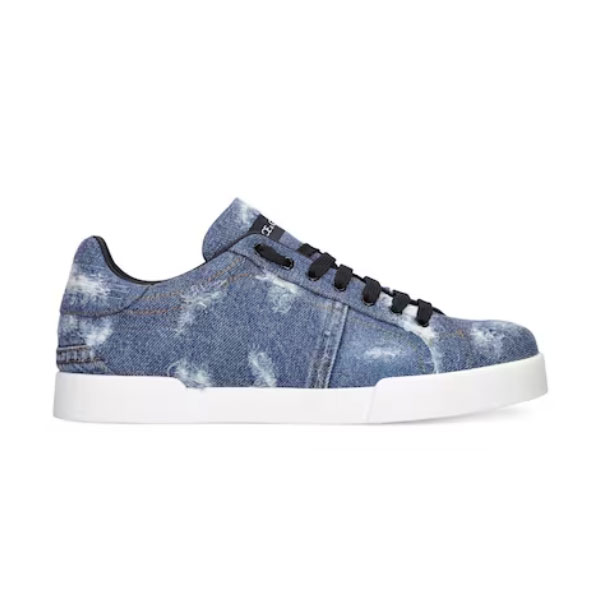 (1:1 replica) DOLCE GABBANA DENIM PATCHWORK SNEAKERS – DG024