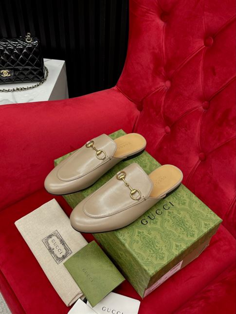 (1:1 replica) GUCCI PRINCETOWN LEATHER SLIPPER GL023