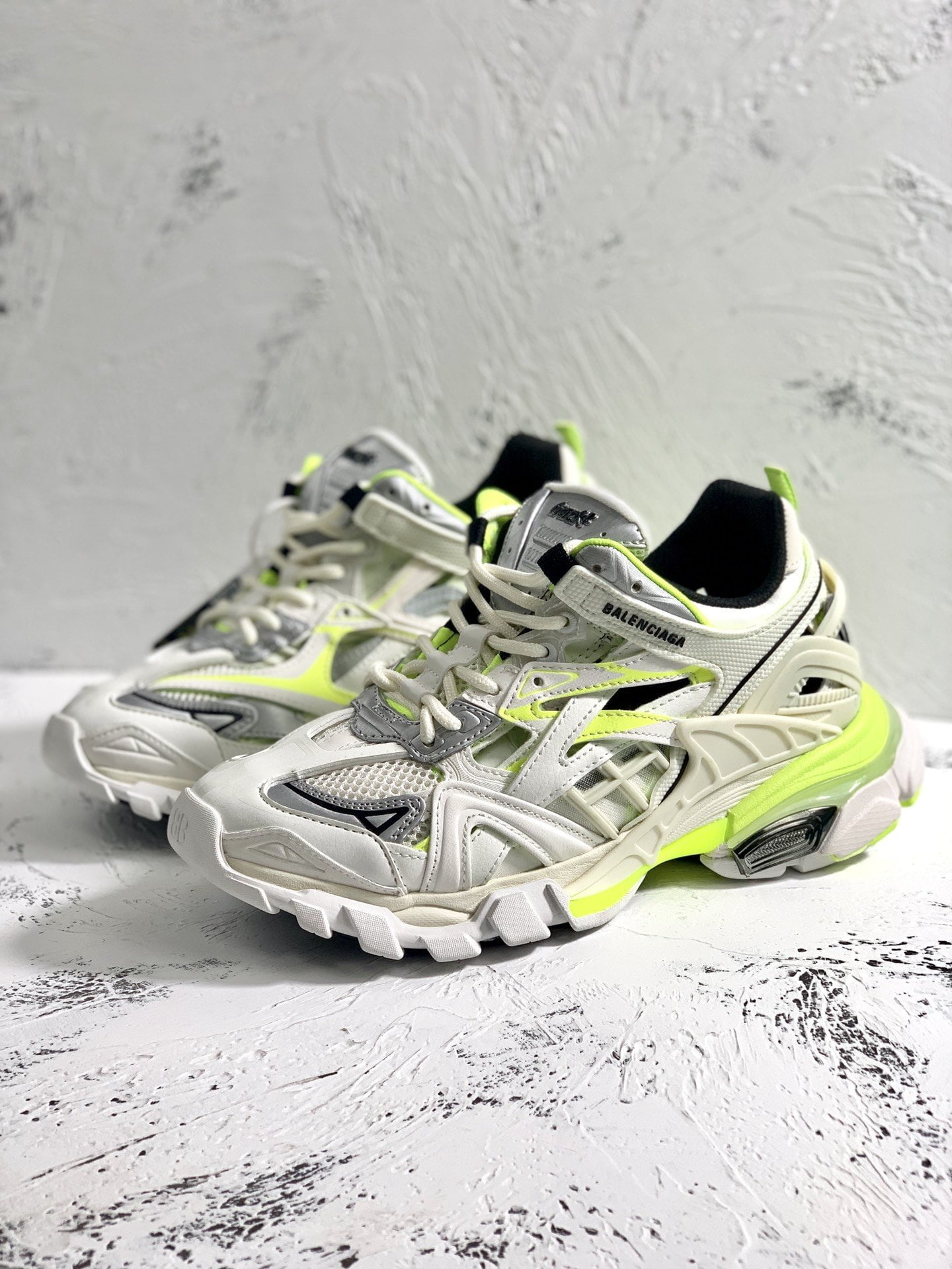 (1:1 replica) Balenciaga Track.2 Clear Sole Trainers Multicolour For Women