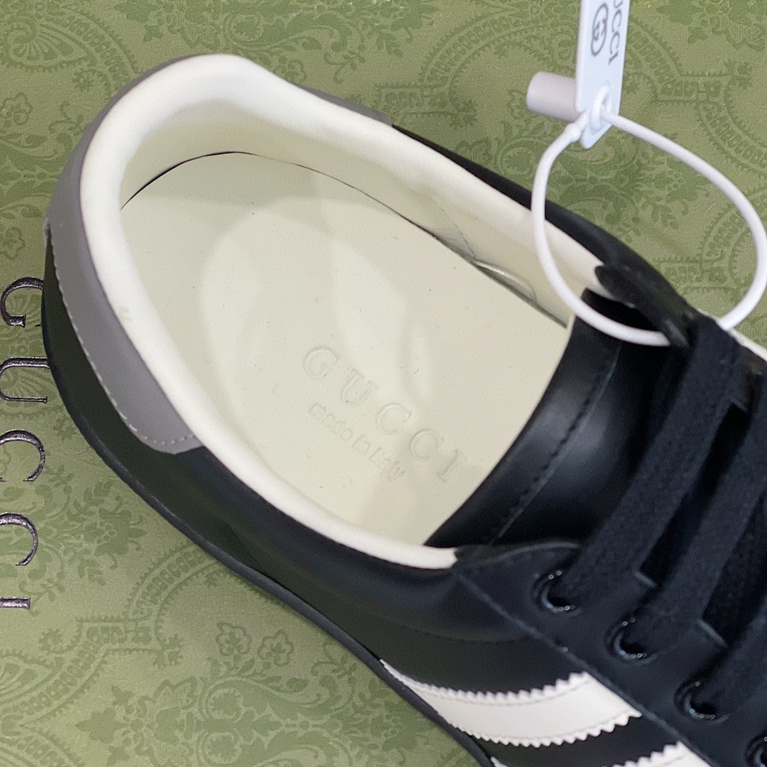 (1:1 replica) Gucci x Adidas Women s Sneakers Black For Women 707861