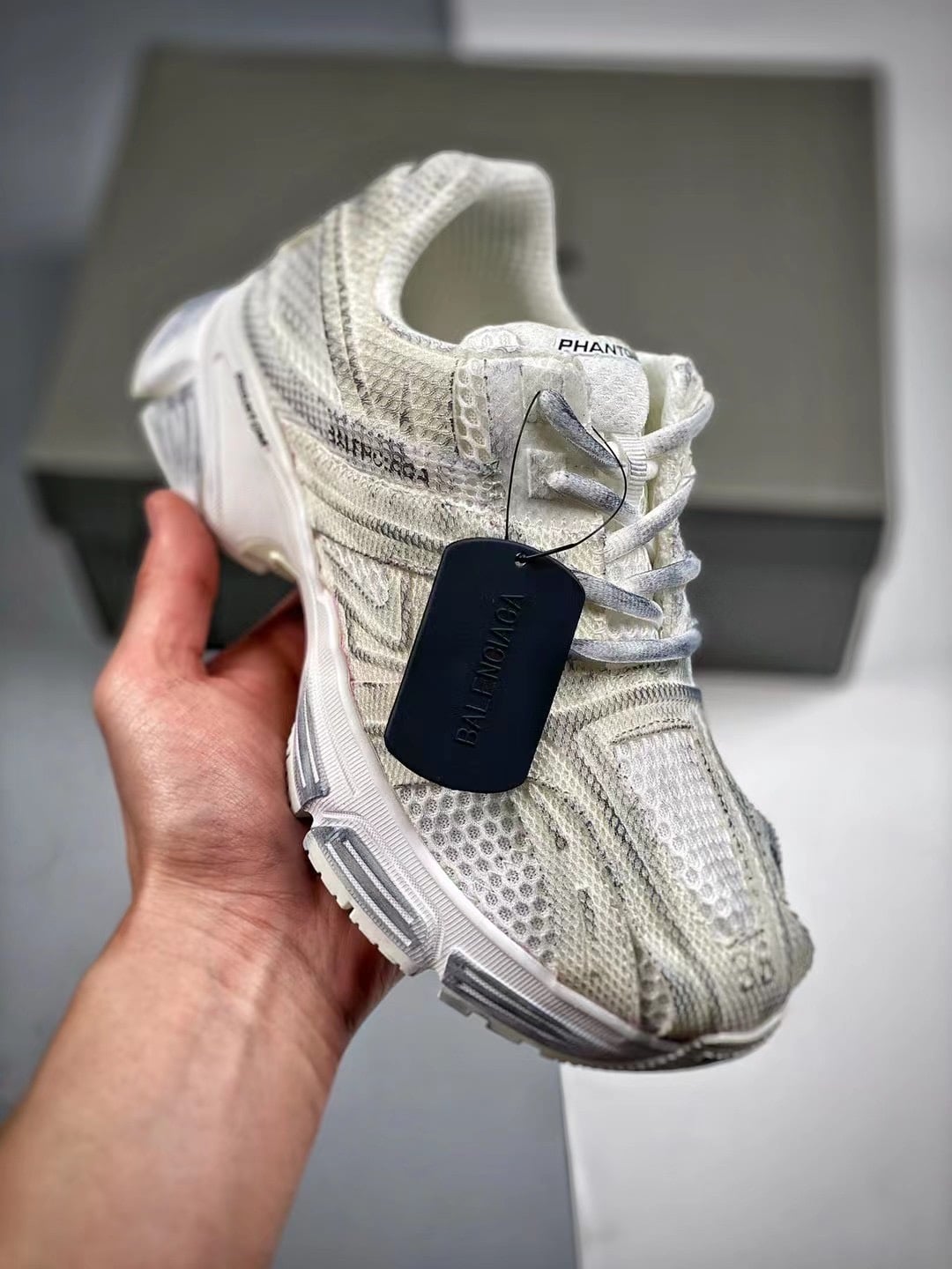 (1:1 replica) Balenciaga Phantom Trainers White For Women