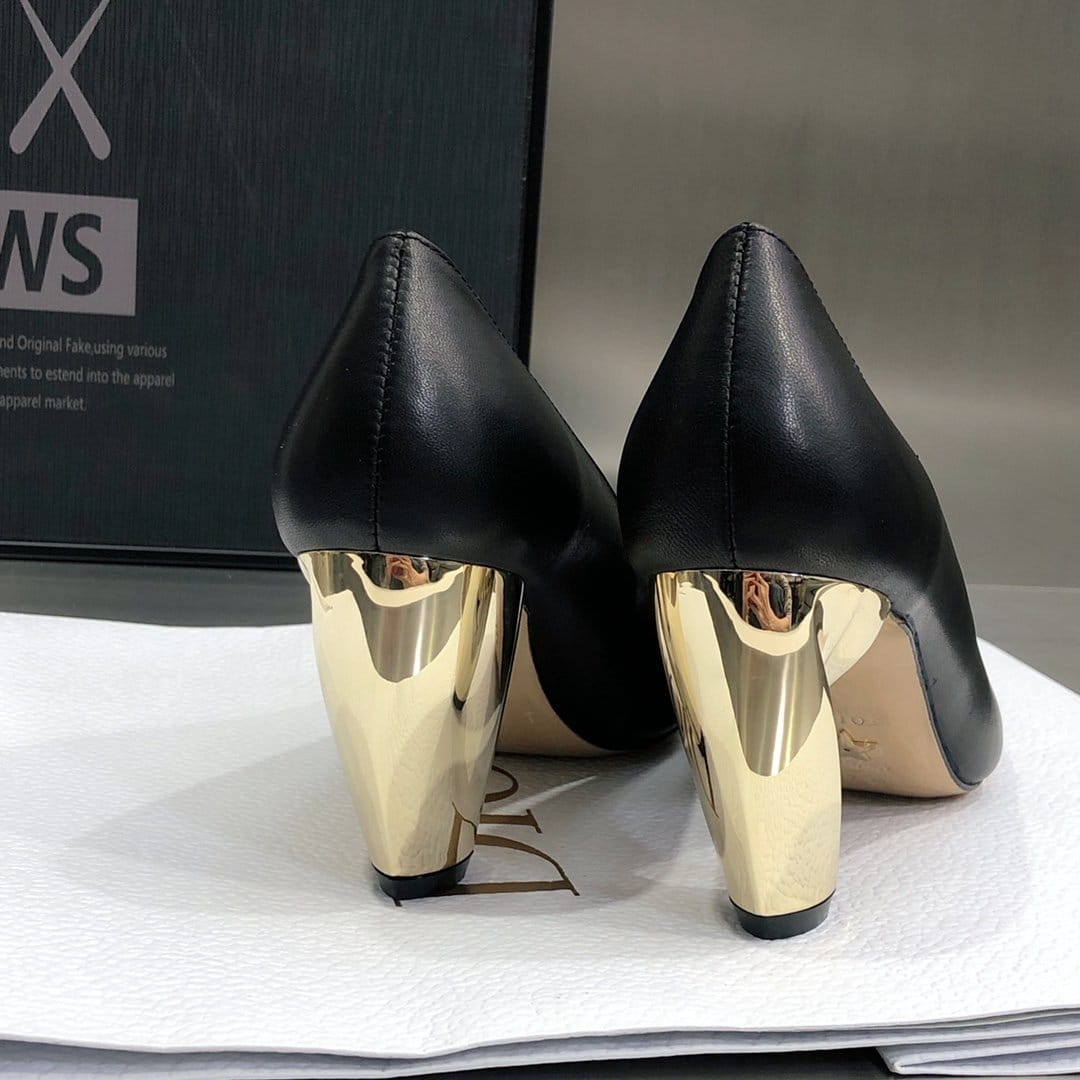 (1:1 replica) Christian Dior Rhodes Pump Black For Women CD