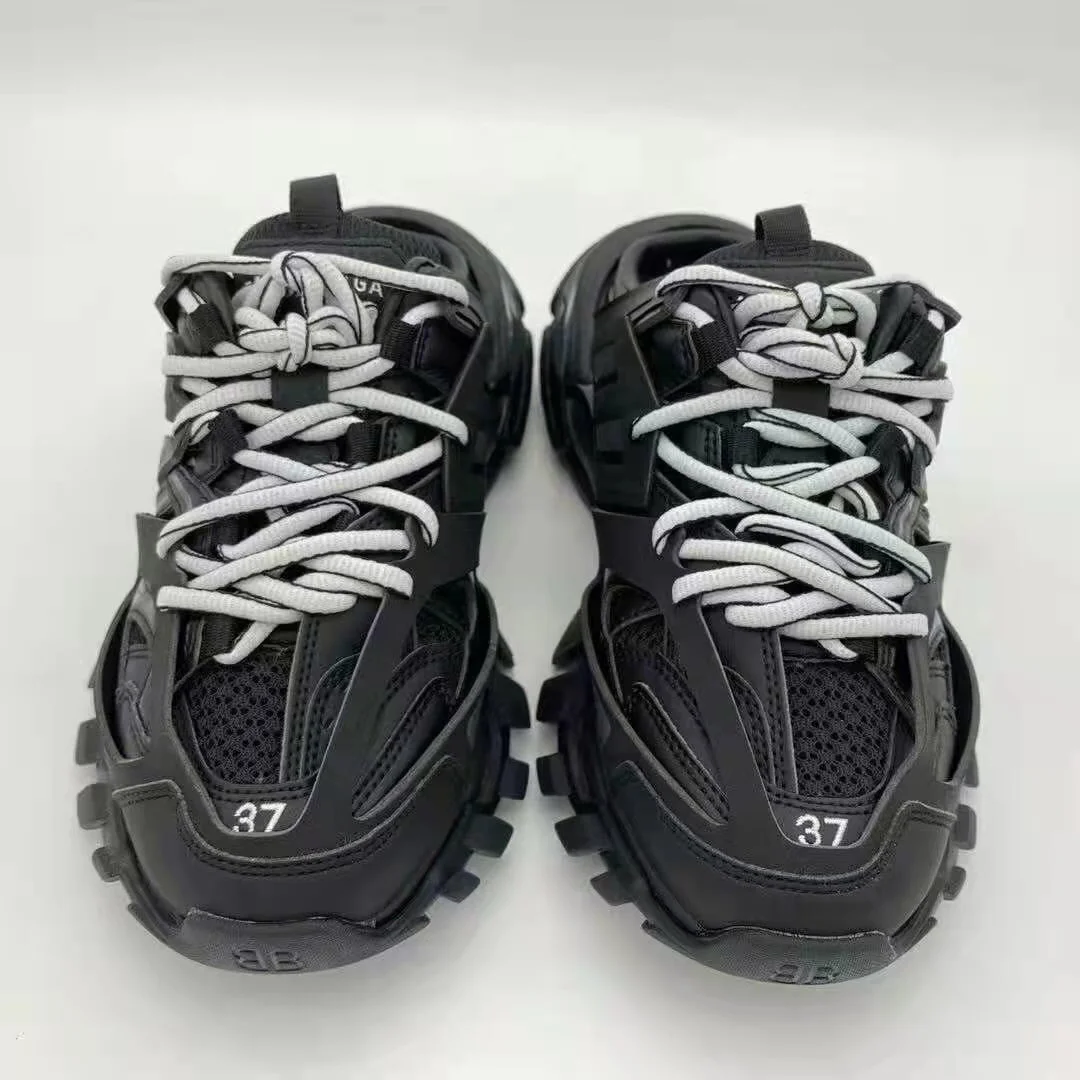 (1:1 replica) Balenciaga Track Mule Black For Women 653814W3DA31000