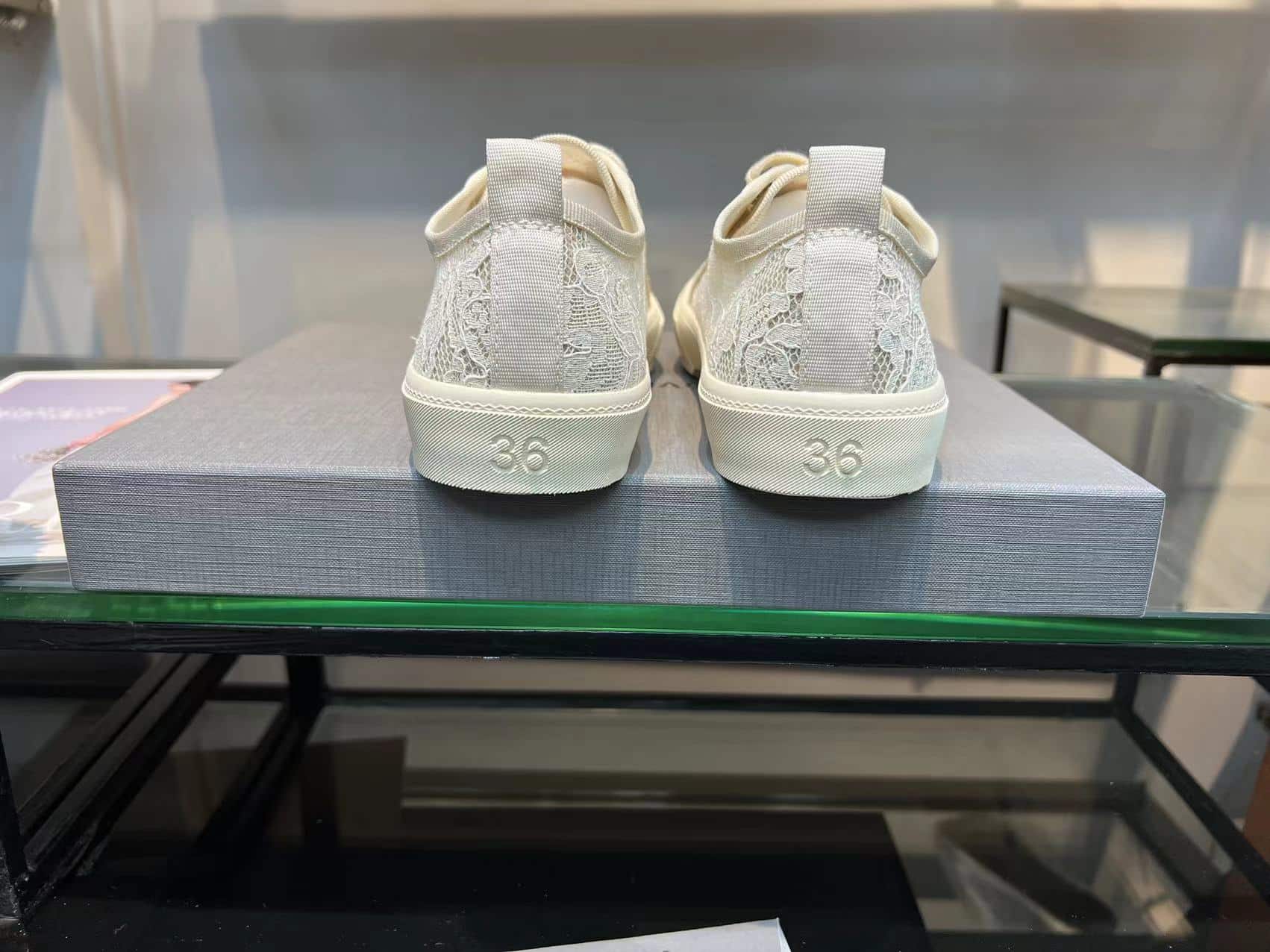 (1:1 replica) Balenciaga Paris Low Top Trainers White For Women