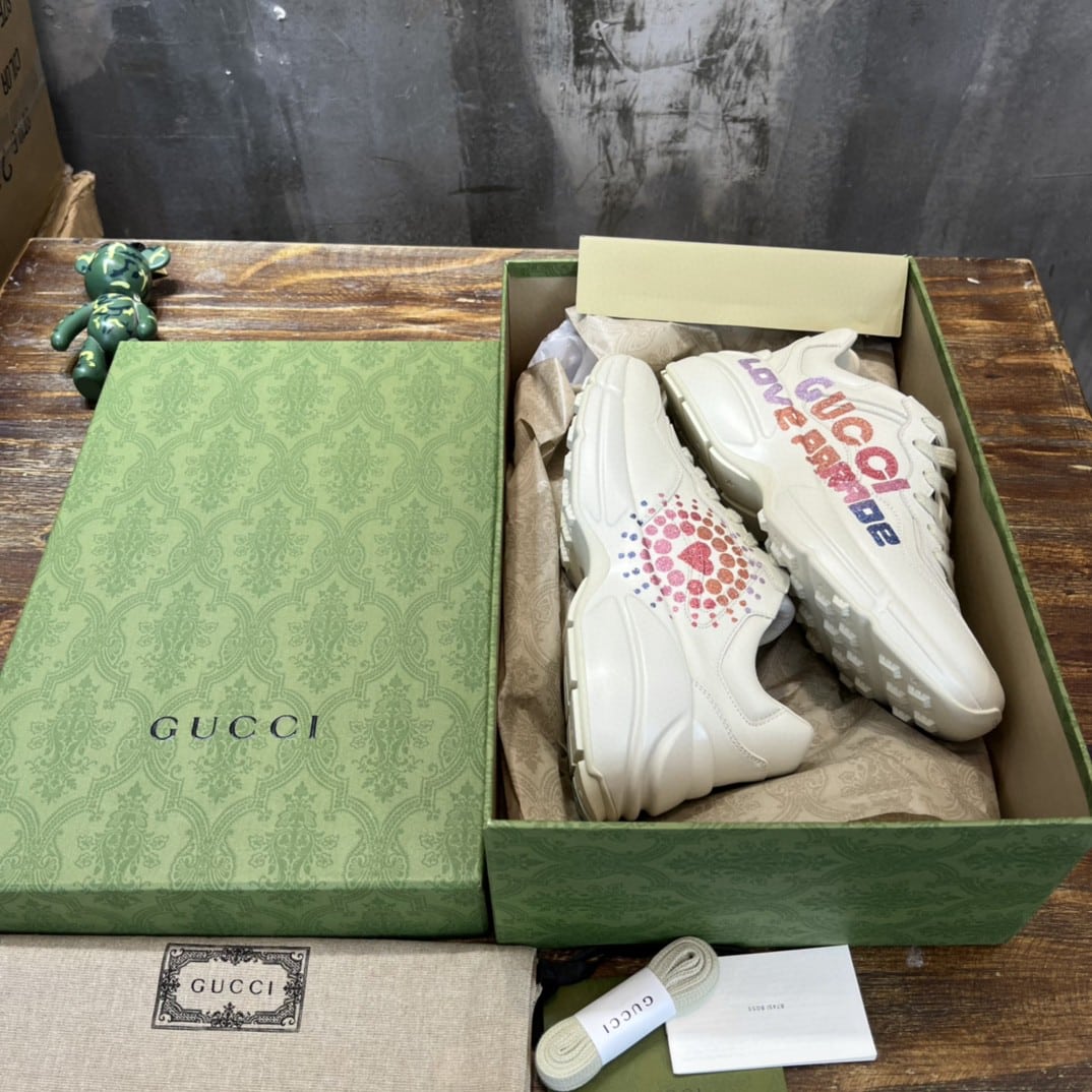 (1:1 replica) Gucci Women s Rhyton Ivory White For Women 703810DRW009522