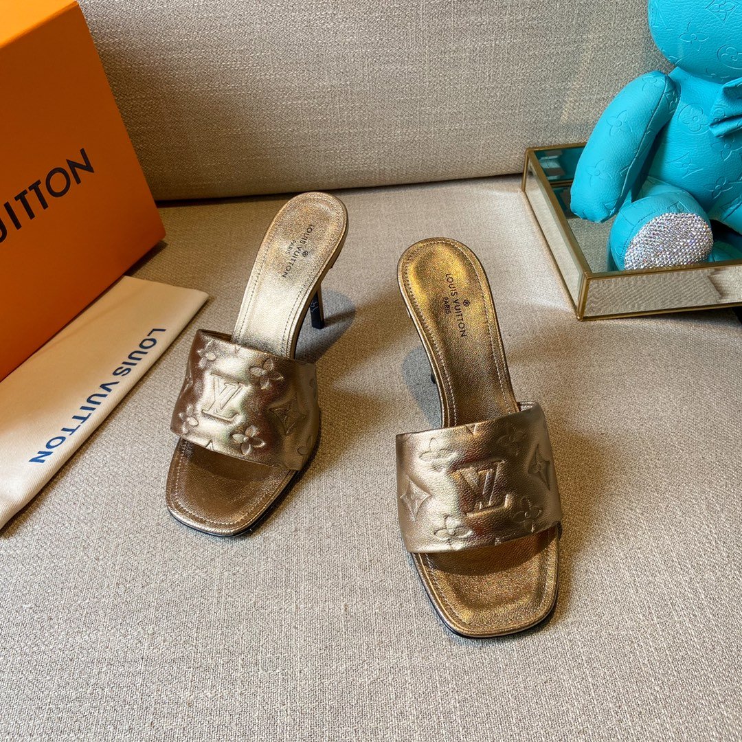(1:1 replica) Louis Vuitton Women s Revival Mule Bronze For Women LV