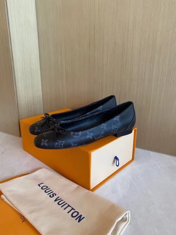(1:1 replica) Louis Vuitton Women s Joy Ballerina Black For Women LV