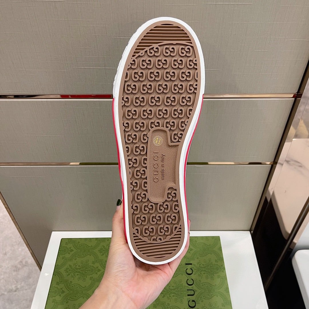 (1:1 replica) Gucci Women s Tennis 1977 Sneaker White For Women 69474 417L1 09060
