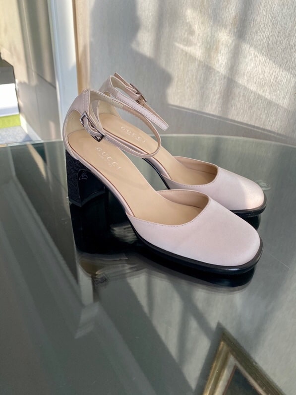 (1:1 replica) Gucci Platform Sandal By Matelasse Beige For Women GG