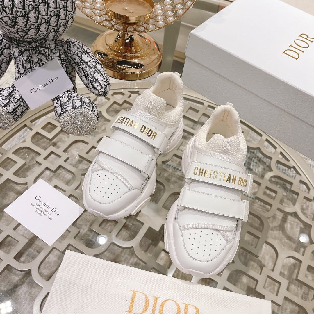 (1:1 replica) Christian Dior D-Wander Sneaker Technical Fabric White For Women CD