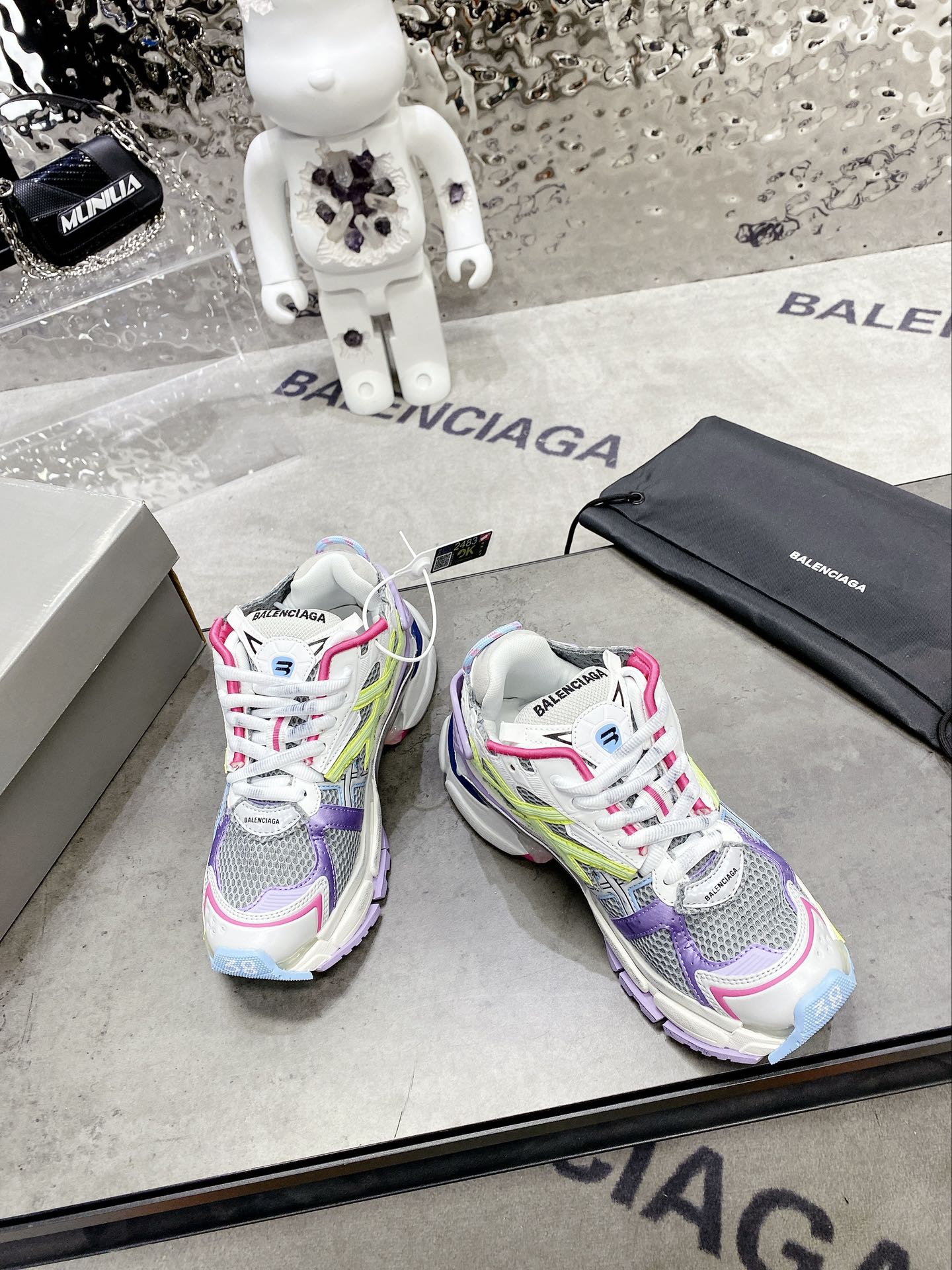 (1:1 replica) Balenciaga Runner Trainers Multicolor For Women