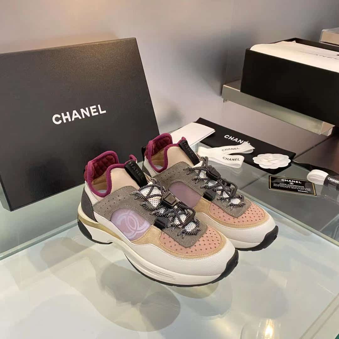 (1:1 replica) Chanel Women s Sneakers Beige For Women G39488 Y56142 K4944