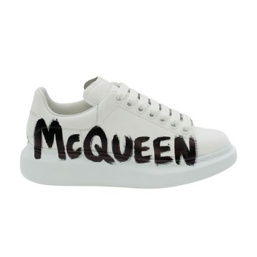 (1:1 replica) ALEXANDER MCQUEEN GRAFFITI OVERSIZED SNEAKER IN WHITE ALD020