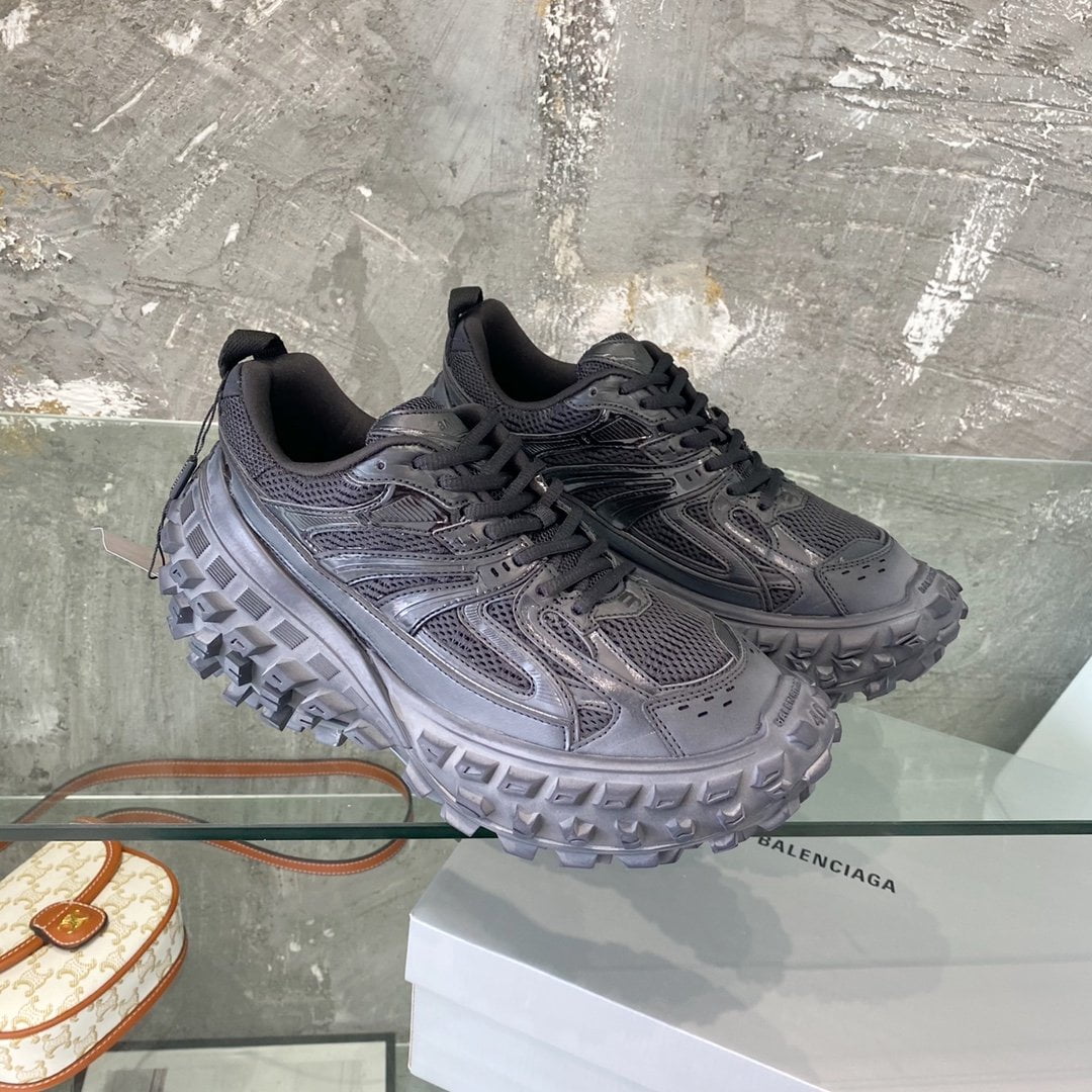(1:1 replica) Balenciaga Defender Trainers Black For Women 685611W2RA61000