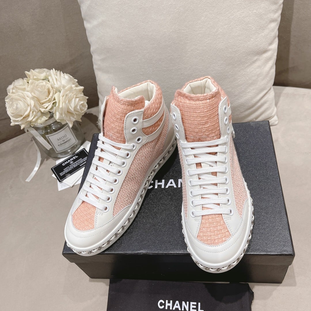 (1:1 replica) Chanel Women s Schuhe Sneaker Light Pink For Women