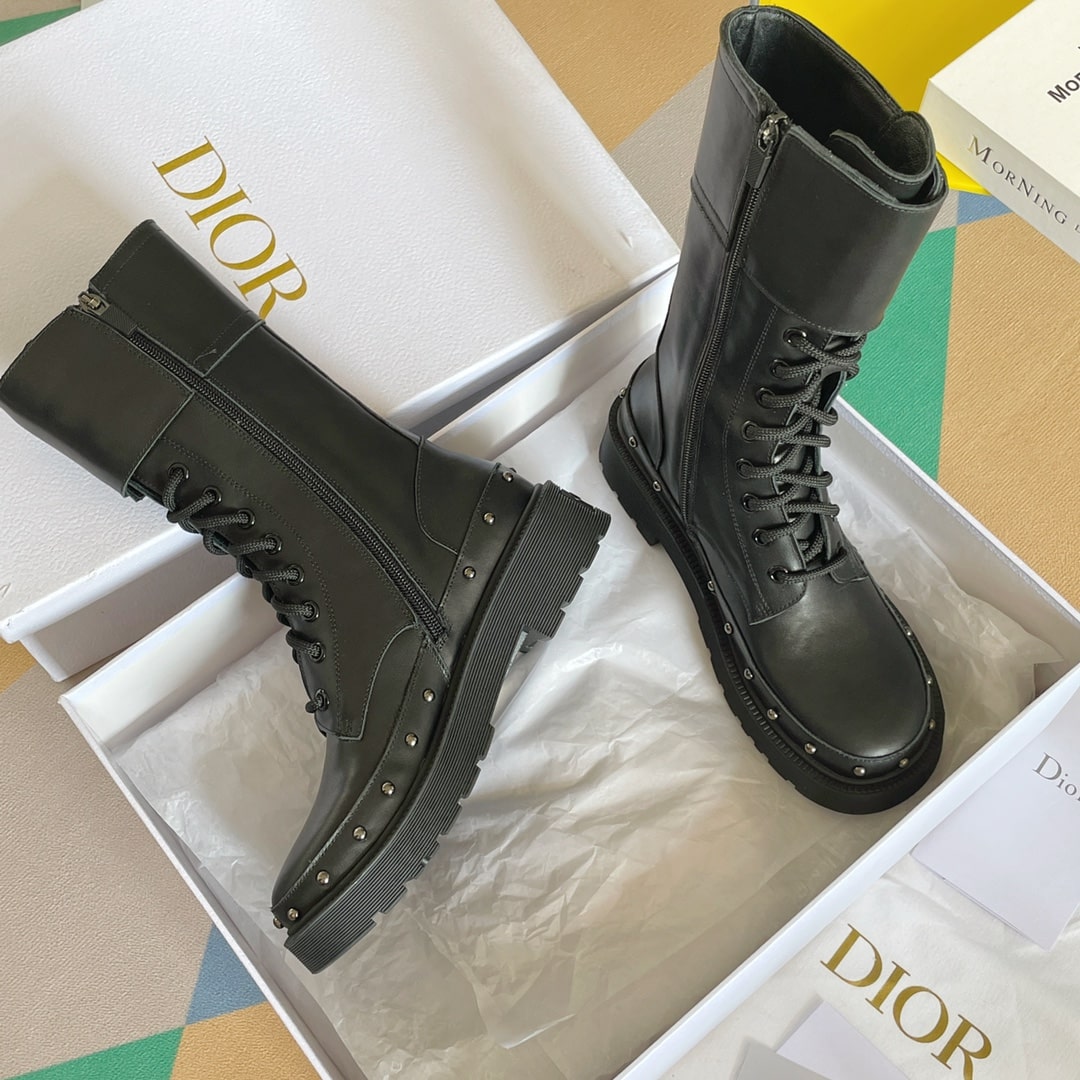 (1:1 replica) Christian Dior Women s Diorquake Ankle Boot Black For Women CD KCI778VEA_S900