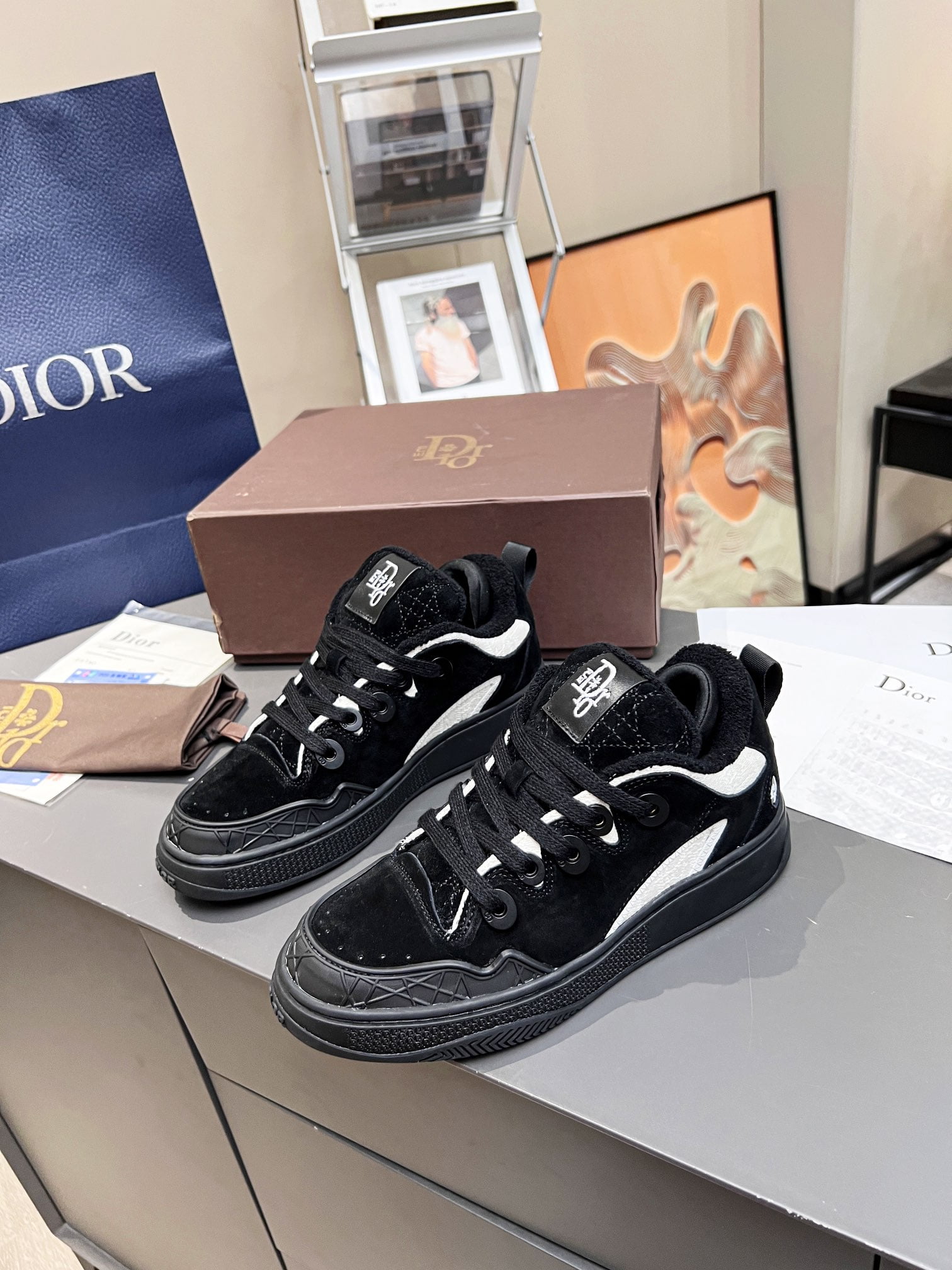 (1:1 replica) Christian Dior Women s Dior Spring Black For Women CD