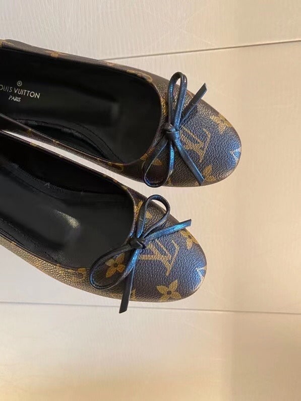 (1:1 replica) Louis Vuitton Women s Joy Ballerina Brown And Black For Women LV
