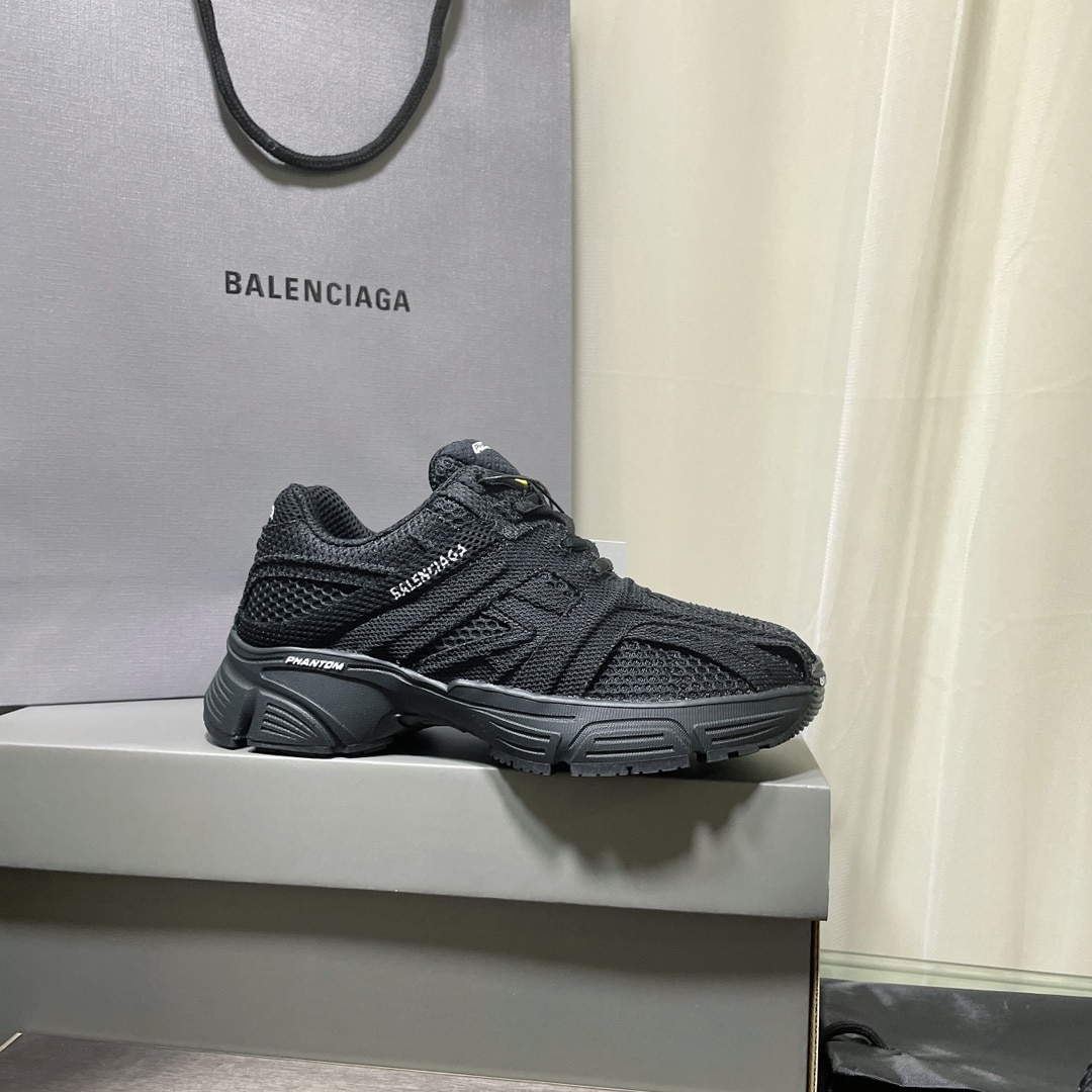 (1:1 replica) Balenciaga Phantom Trainers Black For Women 678869W2E921000