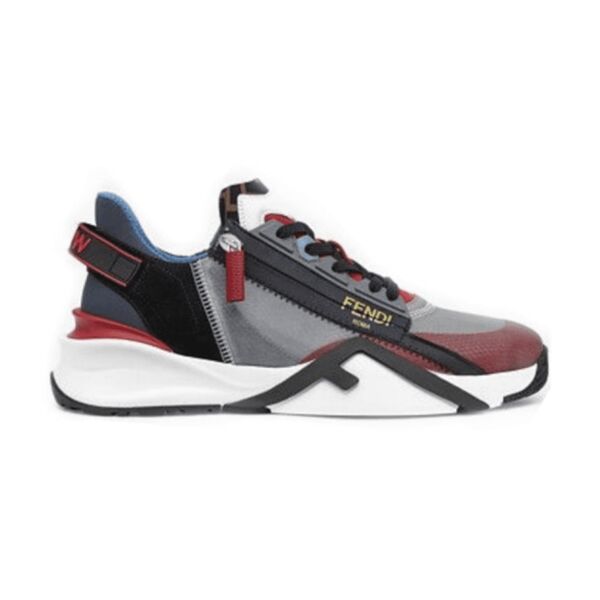 (1:1 replica) FENDY FLOW MULTICOLOUR NYLON LOW-TOP FDS010