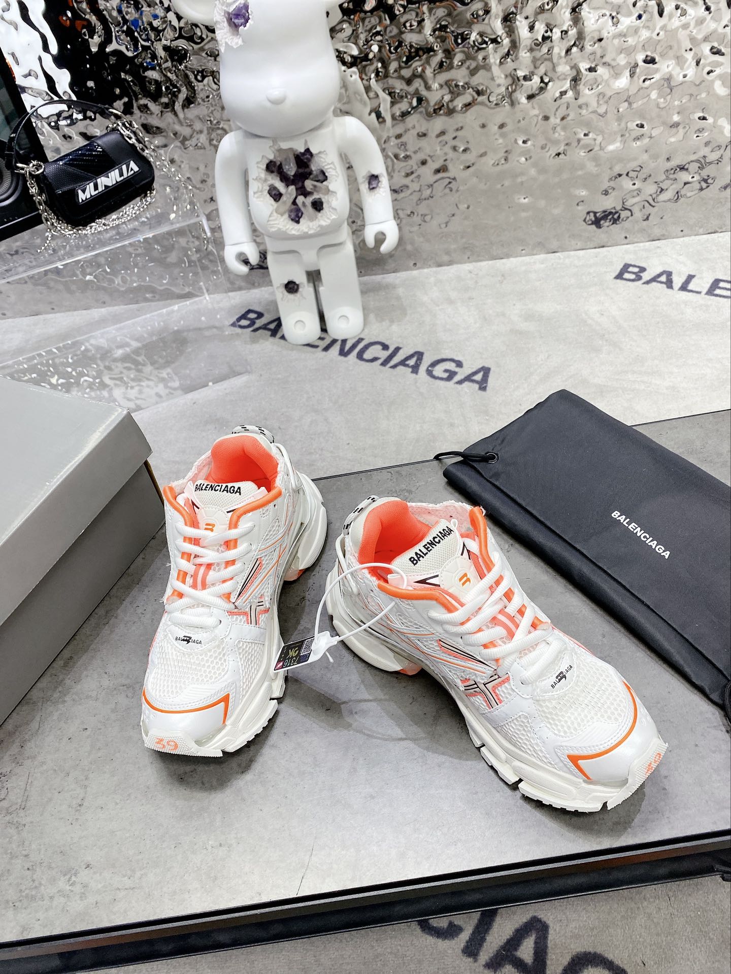(1:1 replica) Balenciaga Runner Trainers White For Women